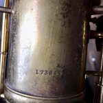 King Zephyr Tenor sax serial number