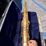 King Zephyr alto sax rear view