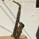 Buescher Aristocrat alto sax overall view