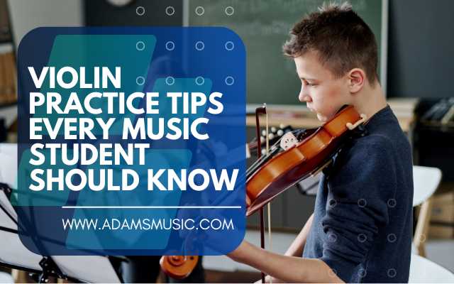 violin practice tips blog article header